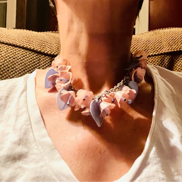 Vintage Haskell Flower necklace. Absolutely stunning! - Picture 7 of 9